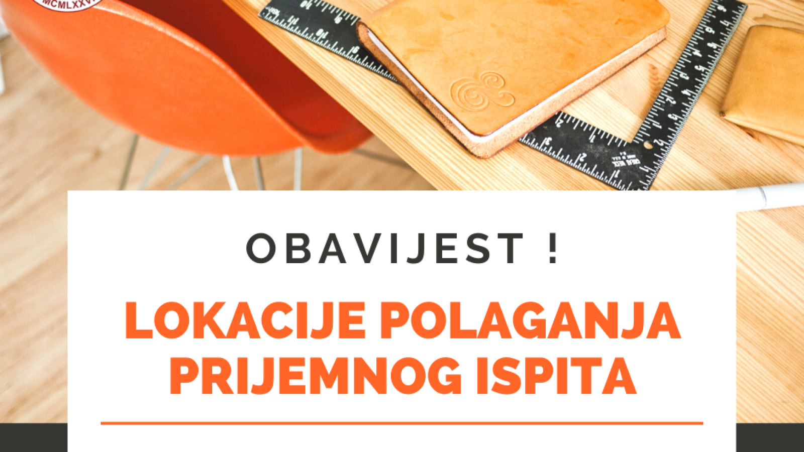 Lokacije polaganja prijemnog ispita