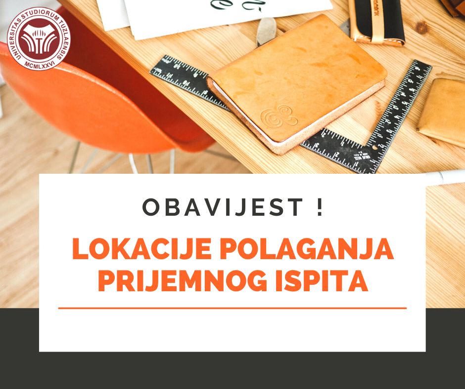 Lokacije polaganja prijemnog ispita